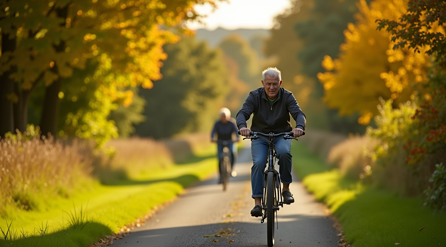 Cyclists enjoying the scenic Westport to Achill Great Western Greenway route in County Mayo